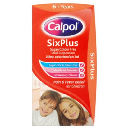 Picture of Calpol  6+ Bottle 60ml x6